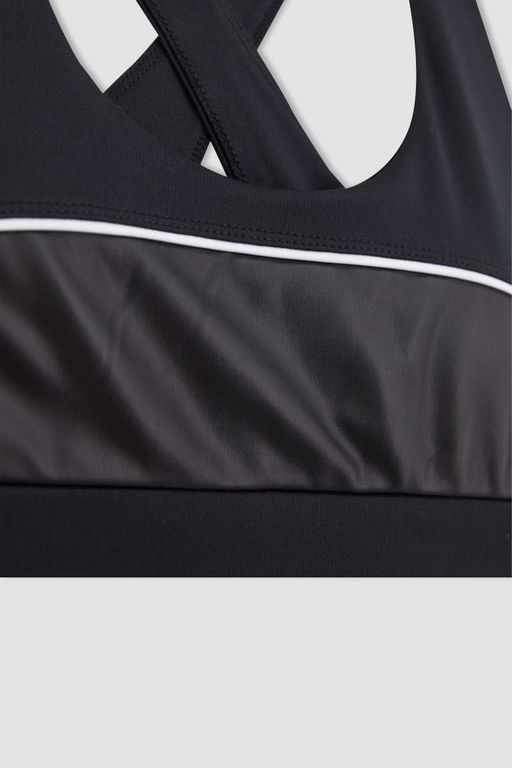 Спортивный бюстгальтер DeFactoFit с круглым вырезом  фото 8