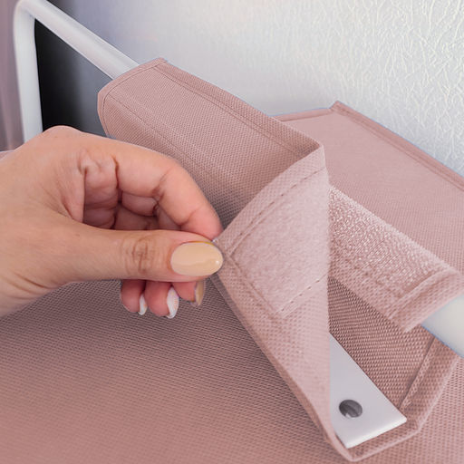 Кофр подвесной для хранения, 4 секции, 30*30*84 см, розов., ПУТЕШАСТИКИ - Valiant фото 4