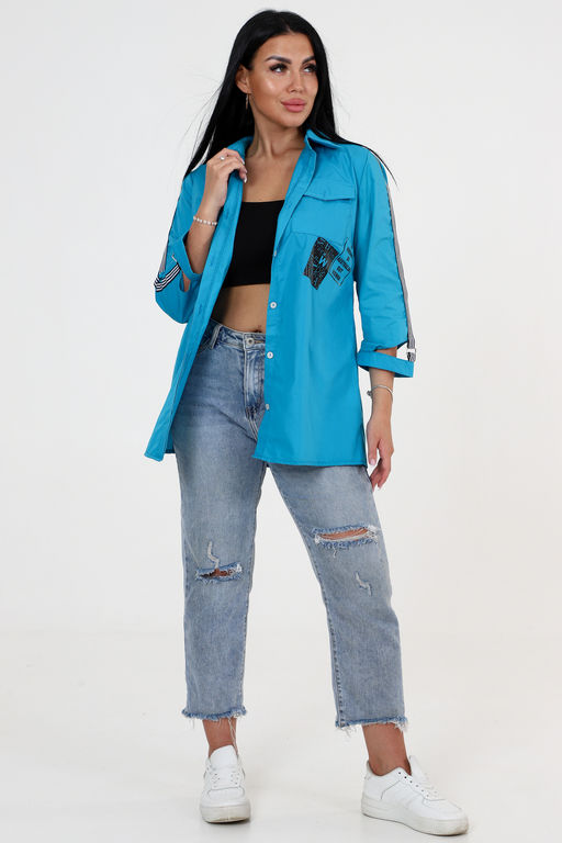 Рубашка женская 31837 - Натали фото 3