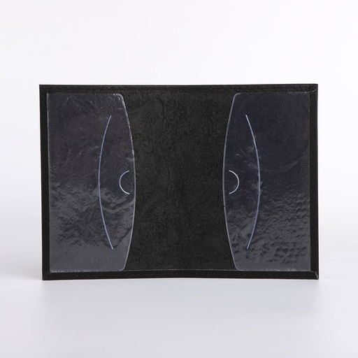 Обложка для паспорта, чёрная