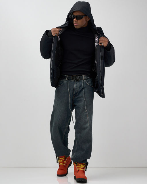 Горнолыжная куртка мужская зимняя темно-синего цвета 7617TS - Mtforce фото 18