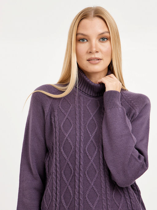 водолазка женская с косами - Glenfield фото 4