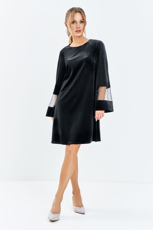 Платье Euro Moda 659 черный