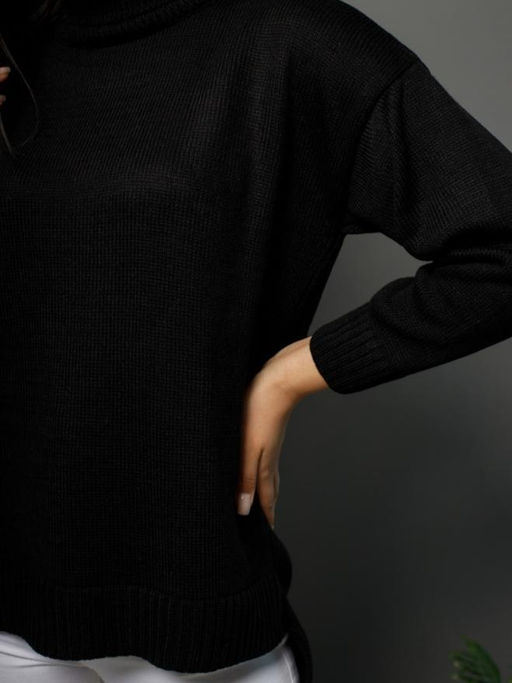 Водолазка удлиненная w-02-037 с шерстью 20% - Esenia фото 25