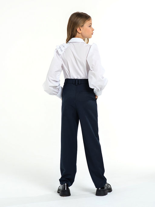 Школьные брюки для девочки Mooriposh, модель 0441