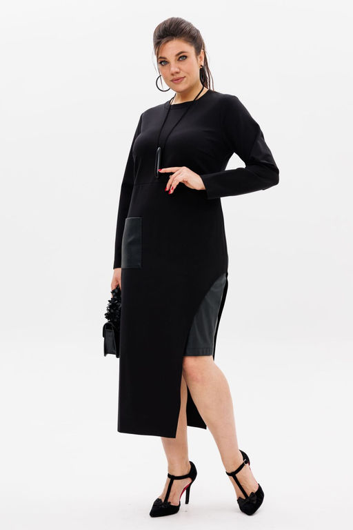 Платье ANELLI 60 черное искушение