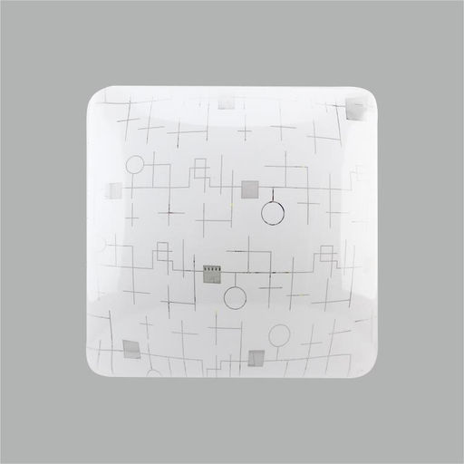 Светильник с/д (потолочный) СЛЛ 040 24Вт 6К Космос (320х320x75) (10)