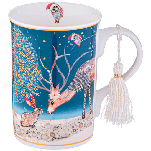 Кружка Christmas 320 мл печворк 417-110 #НовыйГод