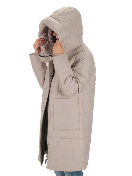 22342 BEIGE Куртка зимняя женская (150 гр. холлофайбера) - Fashion фото 10