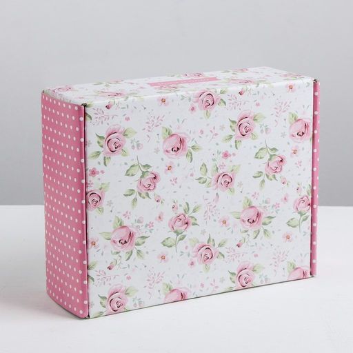 Коробка подарочная складная, упаковка, Светись от счастья, 27?9?21 см