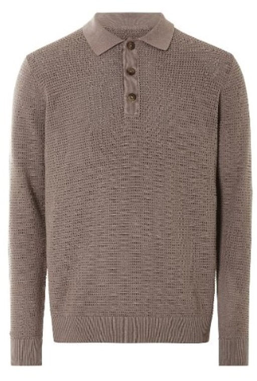 Мужской лонгслив из вязанного трикотажа LIVERGY  фото 2