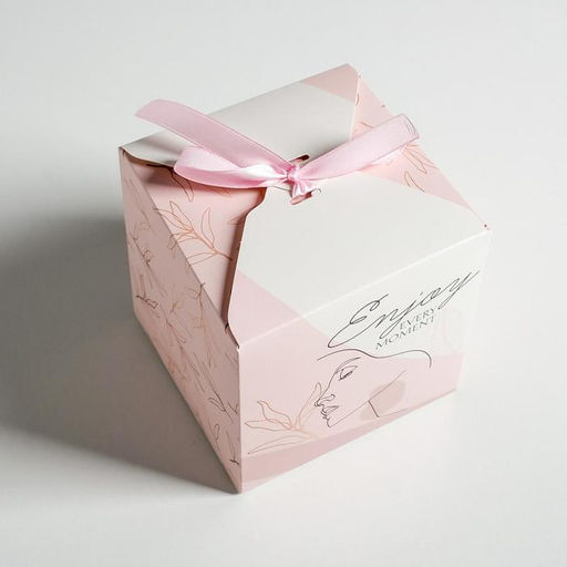 Коробка складная Enjoy, 12 12 12 см - Дарите счастье фото 3