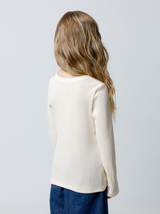 КР 302673/айвори джемпер (лонгслив) для дев