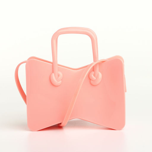 Сумка детская для девочки без застёжки, розовая