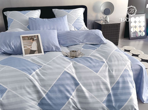 КПБ Boris Двусторонний Страйп-сатин BORDSS010 2 спальный