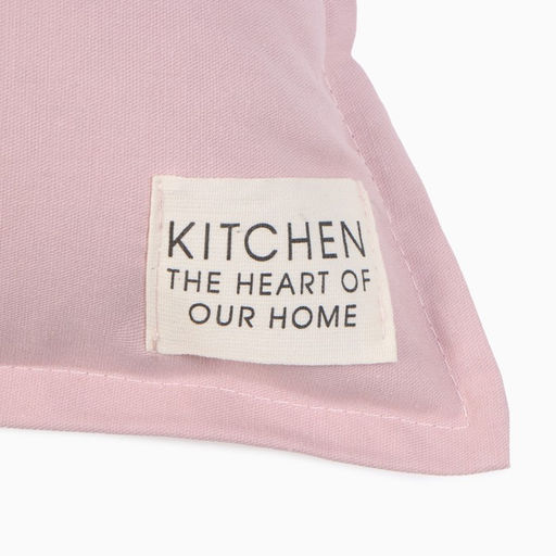 Подушка Этель, 45х45+1 см, розовый, 100% хлопок  фото 2