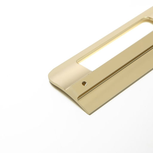 Ручка-скоба мебельная CAPPIO RS1402, м/о 128 мм, цвет сатиновое золото