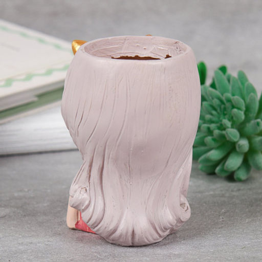 Кашпо 8,5х6х12 см Девушки / WN39 /уп 12/96/ цветное - Галеонтрейд фото 9