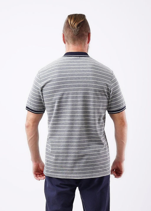 CLE Джемпер муж. 552443/01зн т.синий/белый - Clever wear фото 3