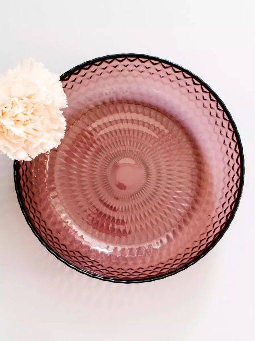 Тарелка суповая ИДИЛЛИЯ ЛИЛАК 18см арт.Q1309 /Люминарк/