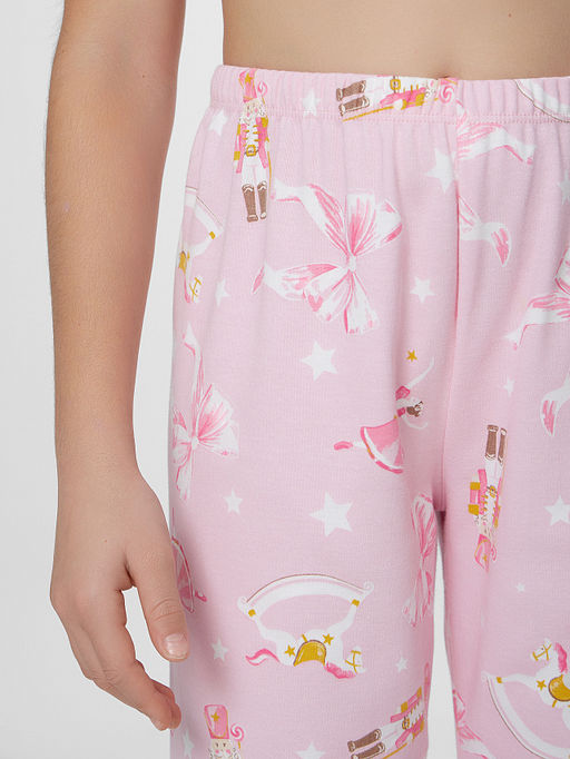 Комплект для девочек розовый