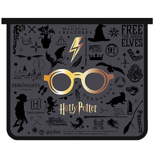 Папка для тетрадей А5 "Гарри Поттер", пластик, на молнии