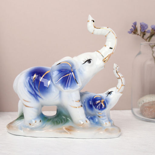 Статуэтка Слоны 13х6х12 см / W3123 /уп 60/ - Галеонтрейд фото 3