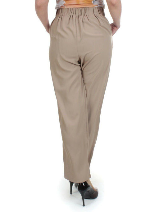 KD-1066 BEIGE Брюки женские - Фабричный китай фото 6