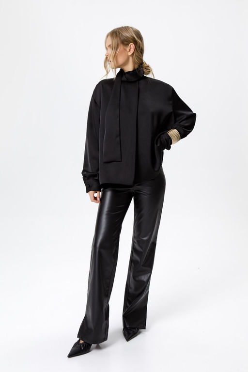 Блуза Pirs 6298 чёрный фото 5