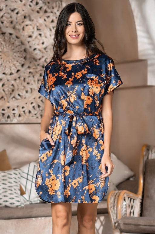 QIARA 3821 Короткая туника свободного силуэта Mia-Amore