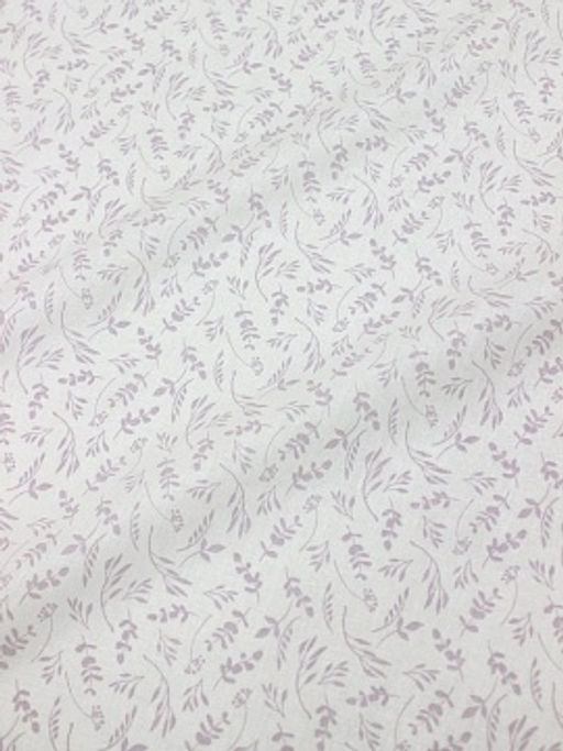 Поплин Зайкина лужайка - веточки, (комп), ш.1.5м, хлопок-100%, 105гр/м.кв