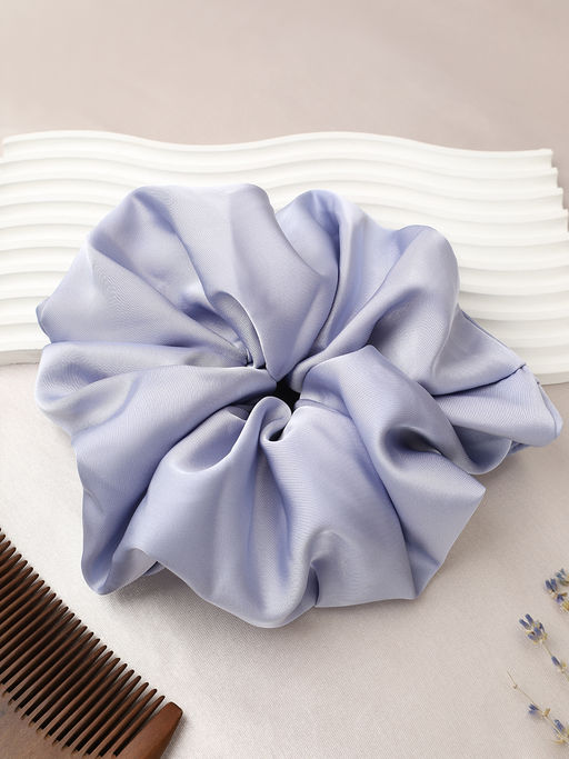 Резинка для волос 5 см атлас / 697 /уп 350/ (Бежевый)