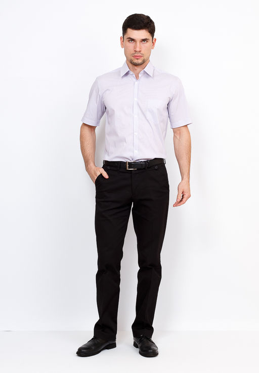 Сорочка мужская короткий рукав GREG Gb711/307/66/LV STRETCH  фото 3