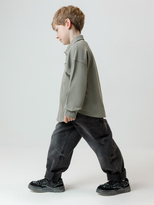 КР 302794/хаки 6206 к642 рубашка для мал