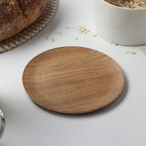 Блюдо для подачи Доляна Заря, d=15 см, дерево  фото 2