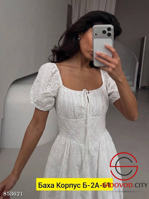Платье женское из хлопка - Bruno фото 5