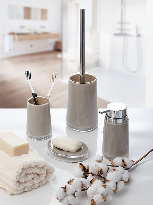 Мыльница бежевый пластик - Denastia фото 3