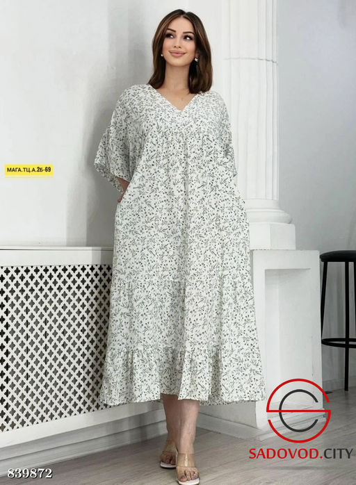 Платье женское с принтом - Bruno фото 5