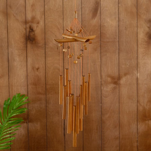 Музыка ветра «Спокойствие», 20×20×65 см, бамбук