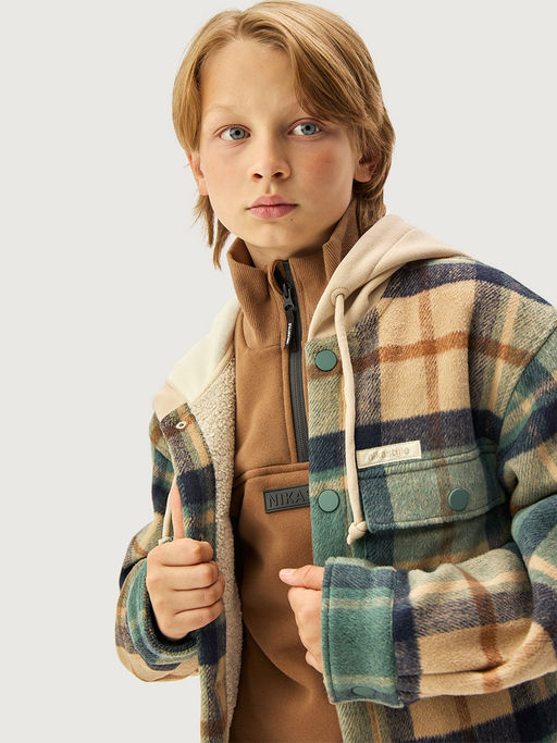 Куртка 4м8526 мох - Nikastyle фото 2