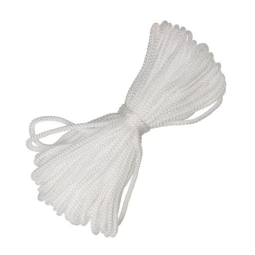 Шнур вязаный полипропиленовый d5мм 20м (белый)