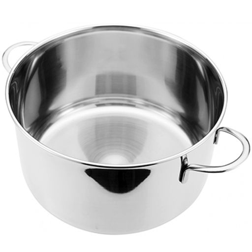 Кастрюля из нержавеющей стали "Pretty" 1л, д12,5см, h7см, стеклянная крышка, тройное капсулированное дно, подарочная коробка, Appetite (Китай)