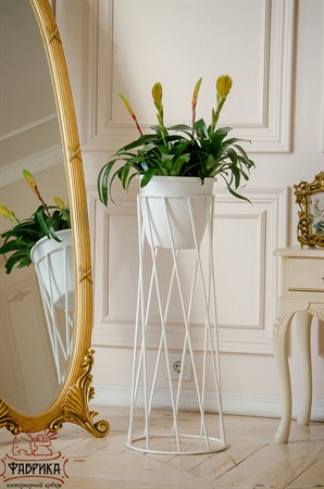 Подставка для цветов лофт 66-405 - Фабрика интерьерной ковки фото 4