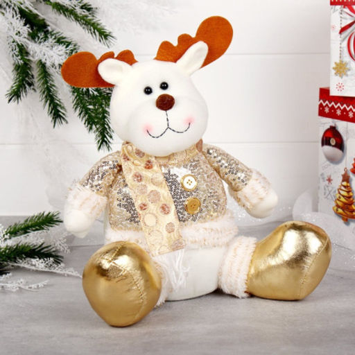 Новогоднее украшение 35x22x50 см / YX21477 /уп 24/ (Дед Мороз ) - Галеонтрейд фото 3