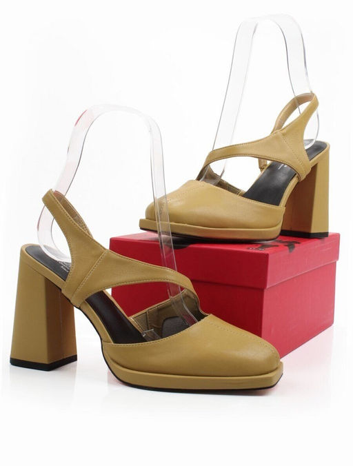 06-XLP1331-32 SAND Туфли летние женские (натуральная кожа)