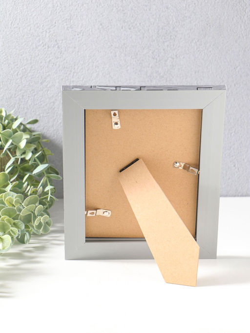 Фоторамка пластик 13х18 см "Моррис" тёмно-серый 23х18х2 см