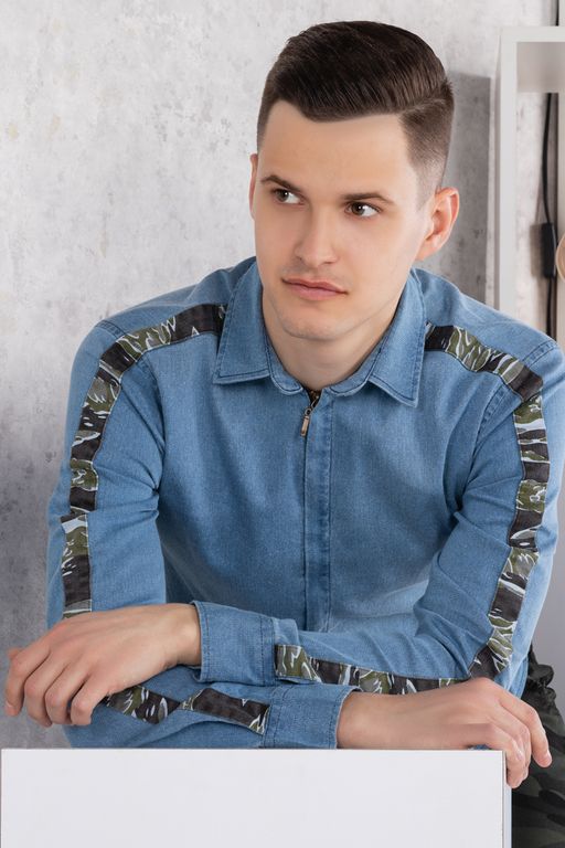 рубашка 
 17.2240-MAVI - Tricko фото 7