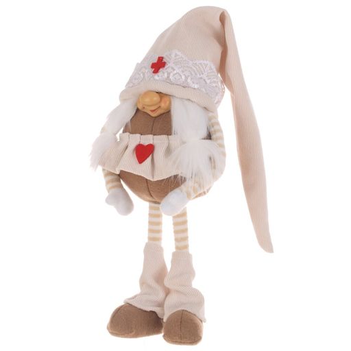 Игрушка набивная "Гном", L13 W9 H27 см, 2в.