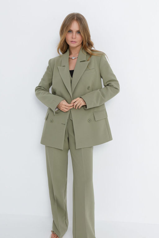 Жакет Pirs 5853 оливковый  фото 2