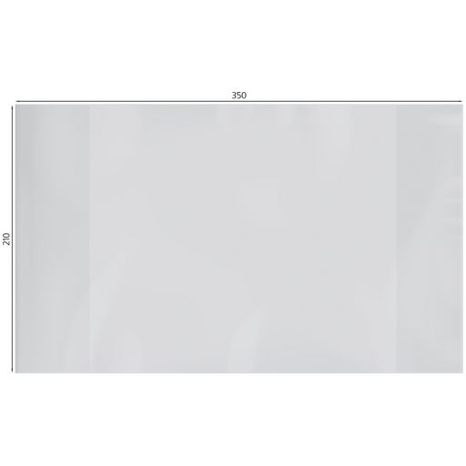 Цена за 50 шт. Обложка ПП 30мкм (SPP210.30 / PP 210.30 / 162423) 210*350мм, для дневника и тетради "ArtSpace"